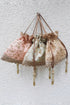 Alia Silk Embroidered Potli Bag Peach